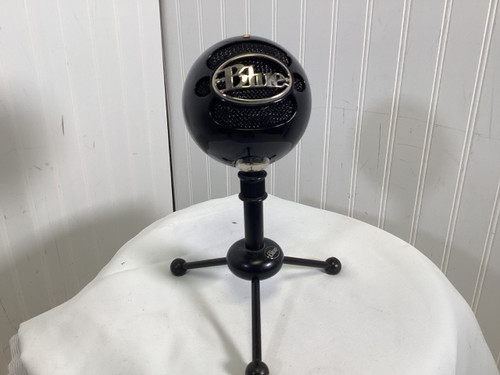Vist Large View of Product Image Which is Used Blue SNOWBALL BLACK W/USB CABLE USB Microphone