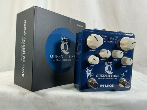 Vist Large View of Product Image Which is Used Nux QUEEN OF TONE DUAL OVERDRIVE Overdrive Pedal
