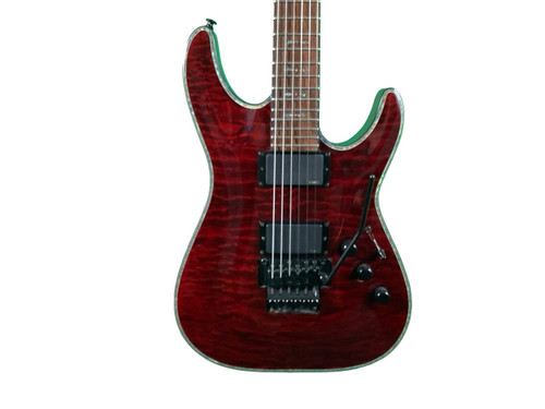 Vist Large View of Product Image Which is Used Schecter HELLRAISER S Type Electric Guitar Custom Graphics 6-String