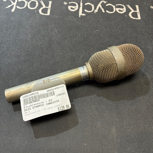 Vist Large View of Product Image Which is Used Electrovoice - EV DS35 DYNAMIC CARDIOID Dynamic Microphone