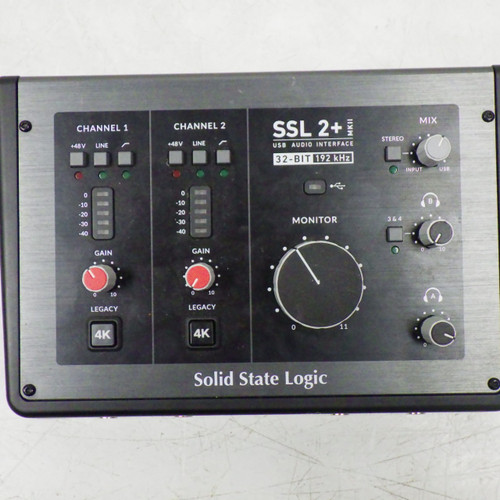 Vist Large View of Product Image Which is Used Solid State Logic - SSL SSL 2+ Computer Interface 2 A/D Recording Inputs