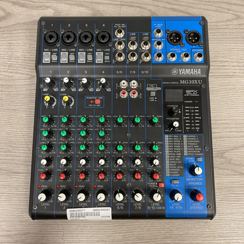 Vist Large View of Product Image Which is Used - Yamaha MG10XU W/AC Mixing Console