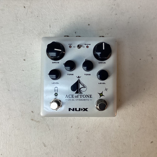 Vist Large View of Product Image Which is Used Nux ACE OF TONE Overdrive Pedal