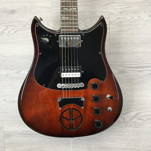Vist Large View of Product Image Which is Used Electra MPC OUTLAW X730 Vintage Double Cutaway Electric Guitar Sunburst 6-String