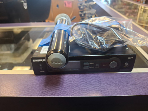 Vist Large View of Product Image Which is Used Shure SLX4-H5 W SLX2 MIC Wireless Microphone