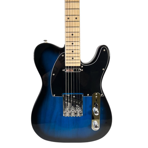 Vist Large View of Product Image Which is Used Brandless T Type Electric Guitar - Blue