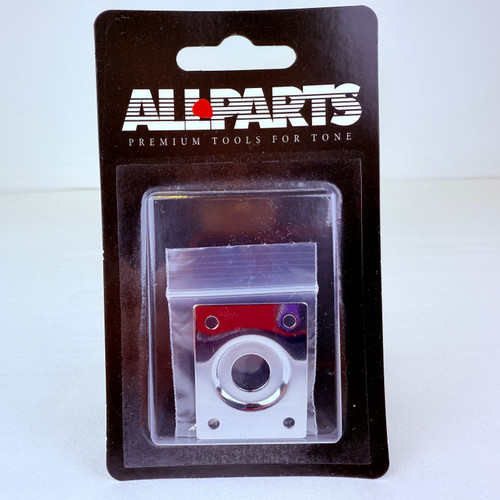 Allparts Chrome Jackplate Les Paul w/Screws 41121-ALLAP-0637-010