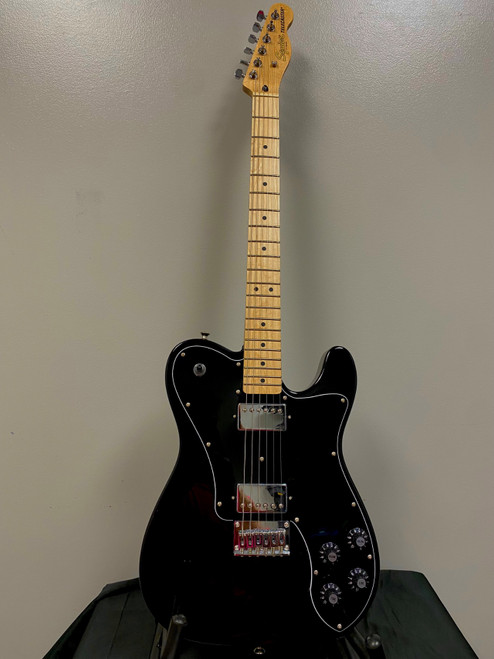 Vist Large View of Product Image Which is Used Squier 2023 AFFINITY TELECASTER DELUXE T Type Electric Guitar Black 6-String