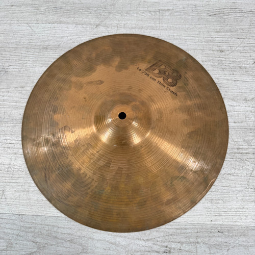 Vist Large View of Product Image Which is Used Sabian B8 Thin Crash Cymbal - 14-inch - Edge Dent - See Photos