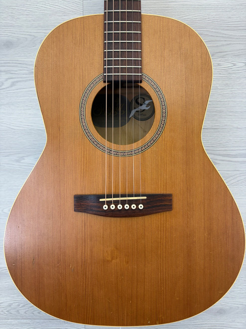 Vist Large View of Product Image Which is Used Seagull S6+ FOLK Solid Top Acoustic Guitar Wood