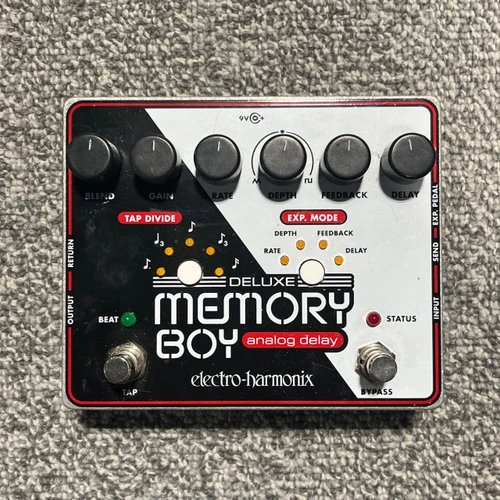Vist Large View of Product Image Which is Used ELECTRO HARMONIX DELUXE MEMORY BOY ANALOG DELAY Guitar Pedal