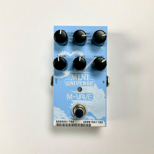Vist Large View of Product Image Which is Used M-Vave Mini Universe Reverb Pedal
