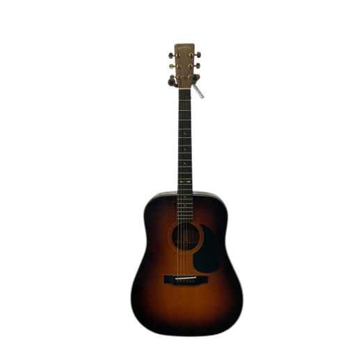 Vist Large View of Product Image Which is Used Sigma DM-4S Solid Top Acoustic Guitar Sunburst