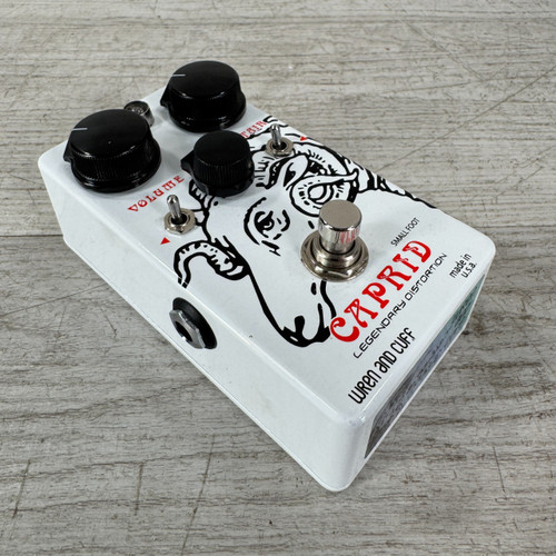 Vist Large View of Product Image Which is Used Wren and Cuff Caprid Small Foot Fuzz Pedal