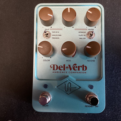 Vist Large View of Product Image Which is Used UNIVERSAL AUDIO DEL-VERB Reverb Pedal