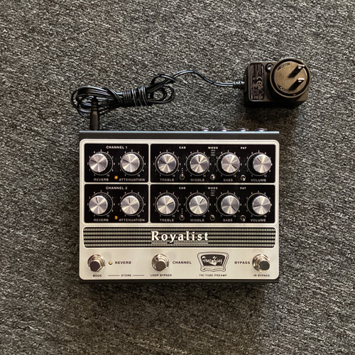 Vist Large View of Product Image Which is Used Tone King ROYALIST Guitar PreAmp Pedal