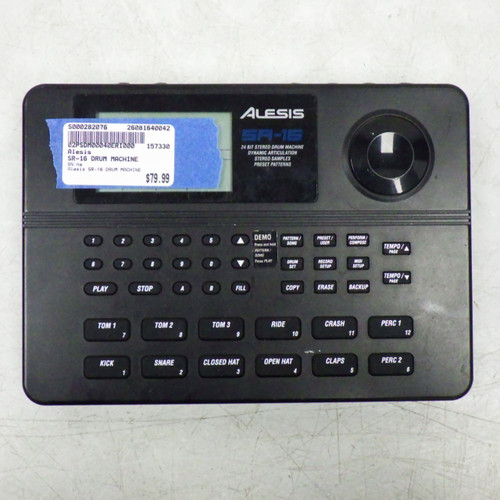 Vist Large View of Product Image Which is Used Alesis SR-16 drum Machine Pad Drum Machine