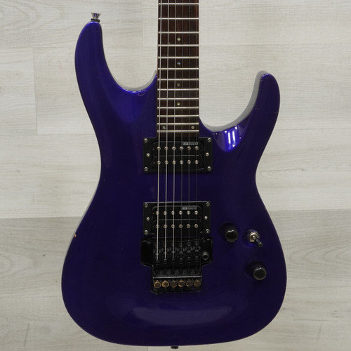 Vist Large View of Product Image Which is Used Ltd MH-100 Electric Guitar Blue