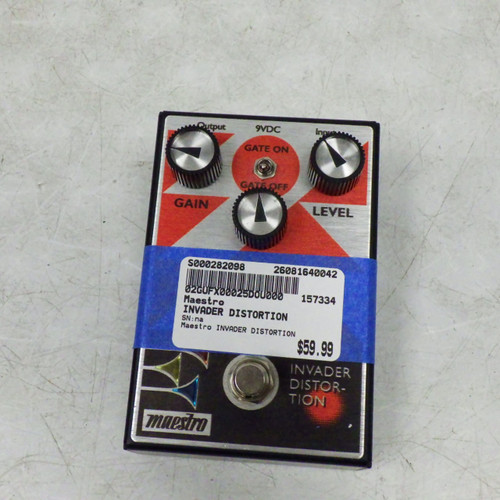 Vist Large View of Product Image Which is Used Maestro Invader Distortion 