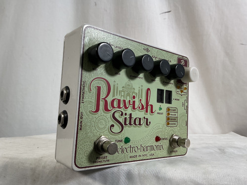 Vist Large View of Product Image Which is Used Electro Harmonix (E/H) RAVISH SITAR EMULATION PEDAL FX Only Pedal