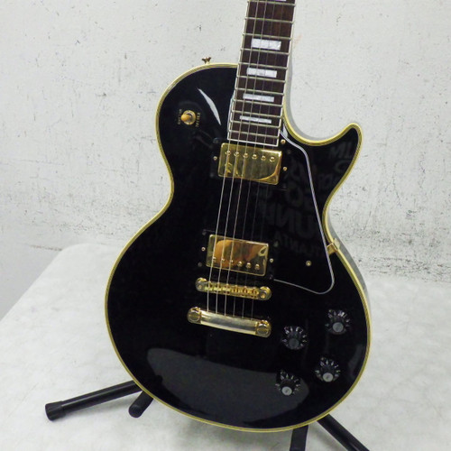 Vist Large View of Product Image Which is Used Epiphone 2002 Les Paul Elite LP Type Electric Guitar Black 6-String