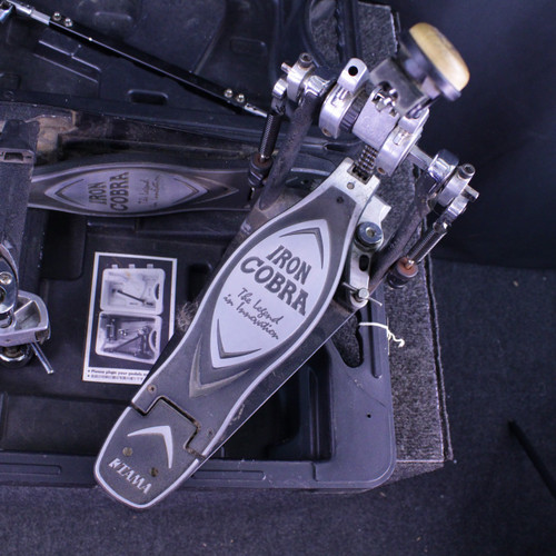 Vist Large View of Product Image Which is Used Tama IRON COBRA P900 DOUBLE KICK PEDAL Kick Drum Pedal
