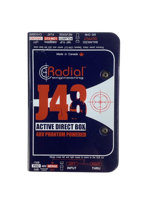 Vist Large View of Product Image Which is Used Radial J48 Active Direct Box