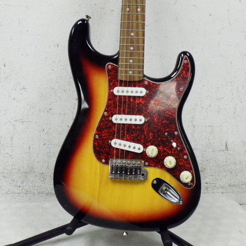 Vist Large View of Product Image Which is Used Squier STRAT S Type Electric Guitar Sunburst 6-String