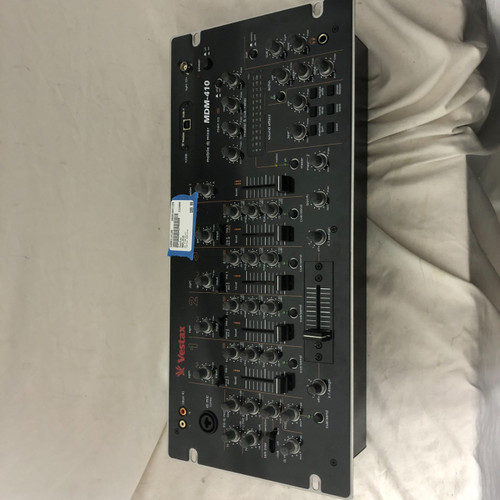 Vist Large View of Product Image Which is Used Vestax MDM-410 Compact Mixer
