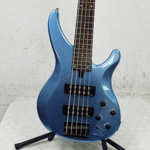 Vist Large View of Product Image Which is Used Yamaha TRBX305 Bass Guitar Blue 5-String