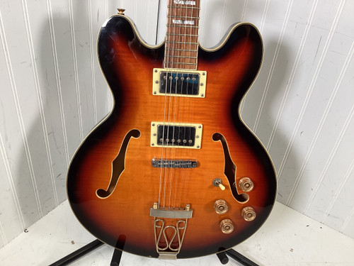 Vist Large View of Product Image Which is Used BIXBY SEMIHOLLOW BODY Semi-Hollow Electric Guitar Sunburst 6-String
