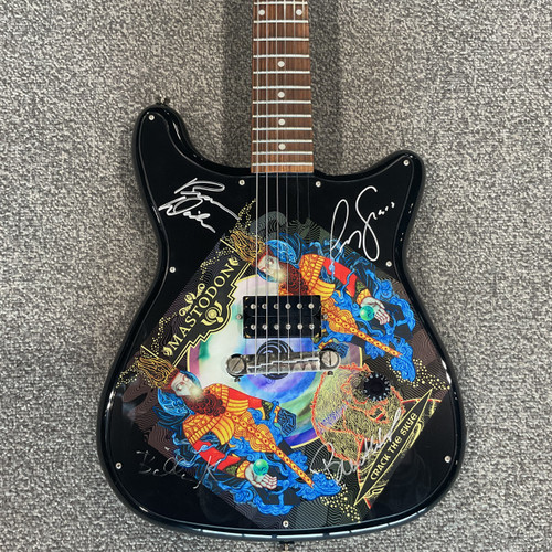 Vist Large View of Product Image Which is Used EPIPHONE CORONET MASTODON CRACK THE SKY SIGNED Electric Guitar