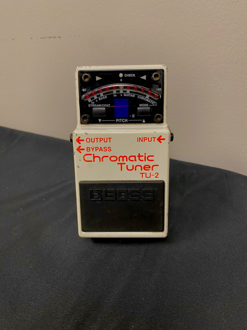 Vist Large View of Product Image Which is Used Boss TU-2 CHROMATIC TUNER Tuner Pedal