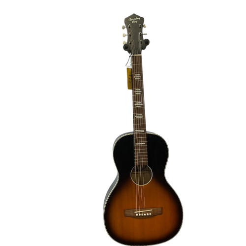 Vist Large View of Product Image Which is Used Recording King RPS-7-TS  AS IS Laminate Top Acoustic Guitar Tobacco Sunburst