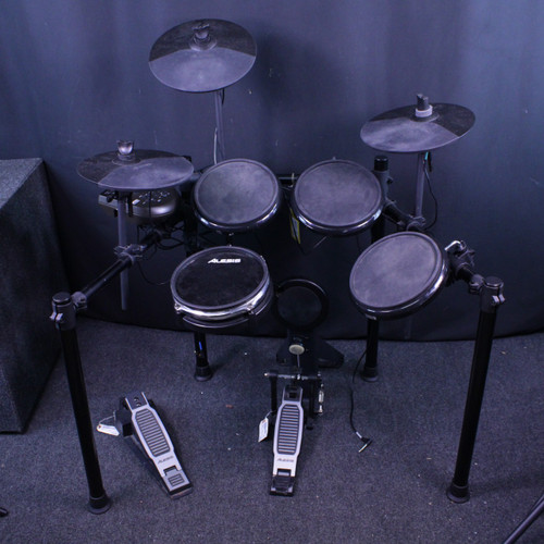 Vist Large View of Product Image Which is Used Alesis NITRO ELECTRONIC KIT PLASTIC HEADS Electronic Drum Kit