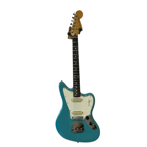 Vist Large View of Product Image Which is Used Fender JAGUAR PLAYER II SERIES Offset Double Cutaway Electric Guitar Blue 6-String