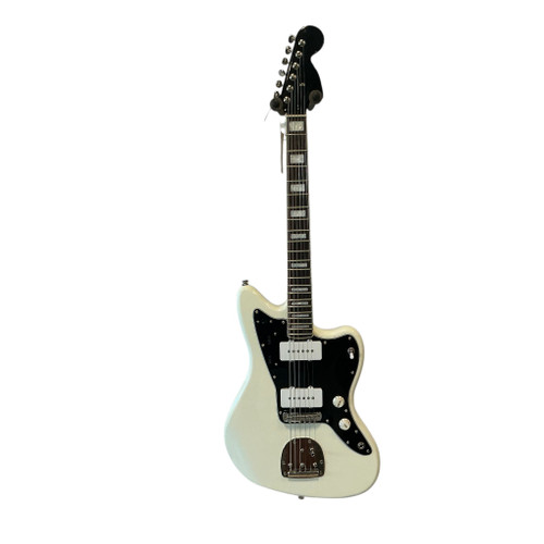 Vist Large View of Product Image Which is Used Squier JAZZMASTER W/NEW NECK Offset Double Cutaway Electric Guitar White 6-String