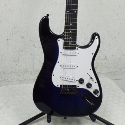 Vist Large View of Product Image Which is Used Lyx Pro STRAT S Type Electric Guitar Blue 6-String