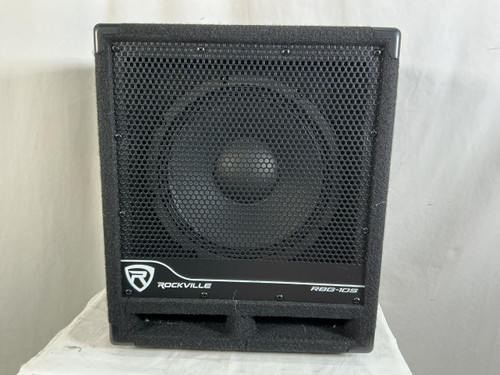 Vist Large View of Product Image Which is Used Rockville RBG-10S BASS GIG SUBWOOFER Powered Sub