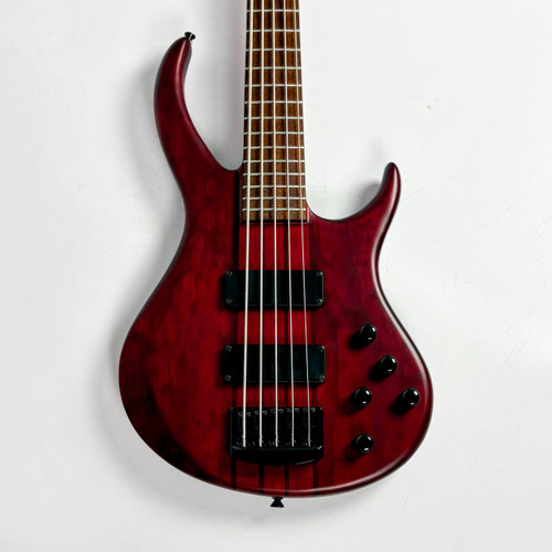 Vist Large View of Product Image Which is Used IYV Bass Guitar Red 5-String