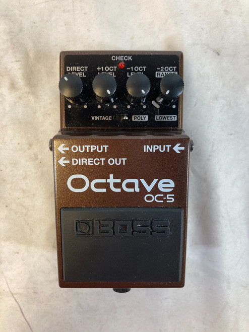 Vist Large View of Product Image Which is Used Boss OC-5 Octave Synthesizer Pedal