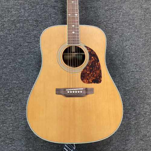Vist Large View of Product Image Which is Used Epiphone DR500RNS Solid Top Acoustic Guitar Natural