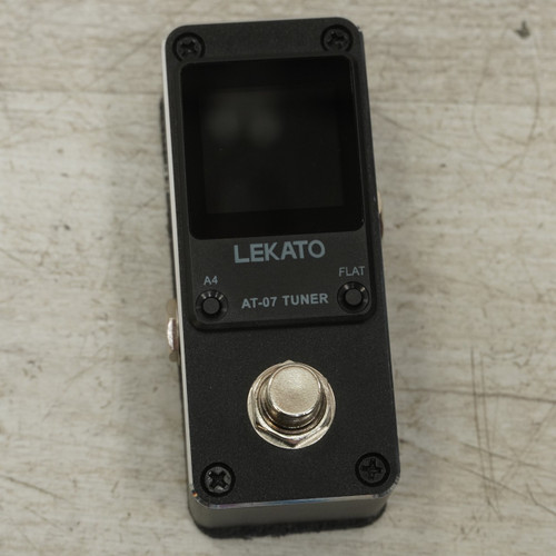 Vist Large View of Product Image Which is Used Lekato AT-07 Tuner Pedal