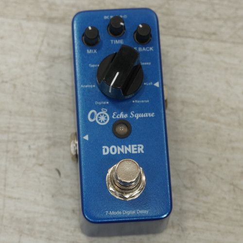 Vist Large View of Product Image Which is Used Donner Echo Square Delay Pedal