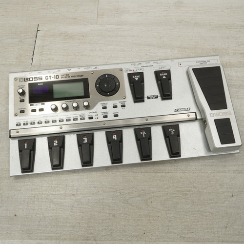 Vist Large View of Product Image Which is Used Boss GT-10 Floorboard Amp Modeling + Fx