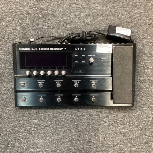 Vist Large View of Product Image Which is Used Boss GT-1000 Floorboard Amp Modeling + FX