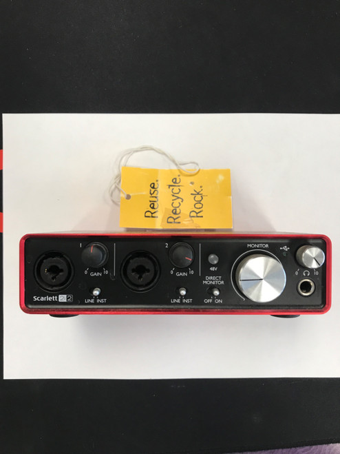 Vist Large View of Product Image Which is Used Focusrite SCARLETT 2I2 Preamp