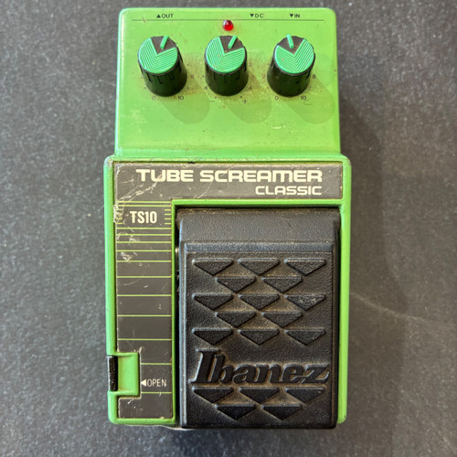 Vist Large View of Product Image Which is Used Ibanez TS10 Tube Screamer Classic Overdrive Pedal