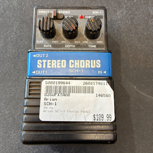 Vist Large View of Product Image Which is Used Arion SCH-1 Vintage Chorus Pedal