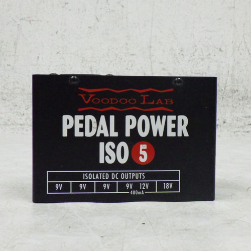 Vist Large View of Product Image Which is Used Voodoo Lab PEDAL POWER ISO 5 Pedal Power Supply